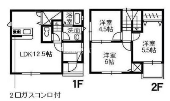 スリーガーデン　Ｃ棟の物件間取画像